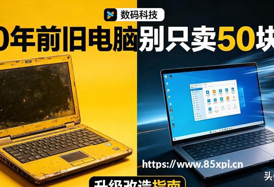 10年前旧电脑别只卖50块！不用换硬件，换套系统直接流畅如新